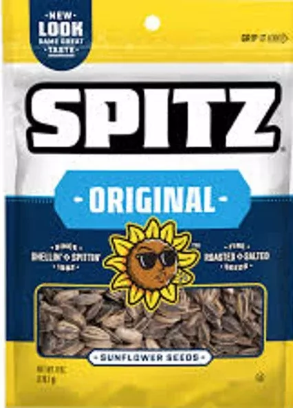 Spitz Seeds Original Sunflower Seeds 6 oz Pack of 9