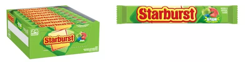Starburst Sour Fruit Chews Candy - 2.07 oz