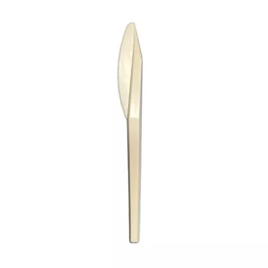 Strawfish 6" Knife Unwrapped Natural Biodegradable 1 - 1000 Cnt - 1000 Count - 1 Per Case