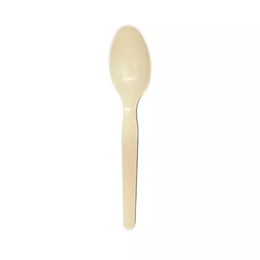 Strawfish 6" Spoon Unwrapped Natural Biodegradable 1 - 1000 Cnt - 1000 Count - 1 Per Case
