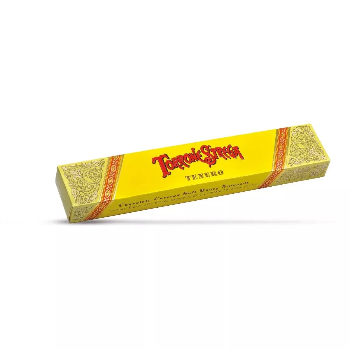 Strega Torrone Tenero Soft Nougat Covered w/ Chocolate, 5.29 oz | 150g