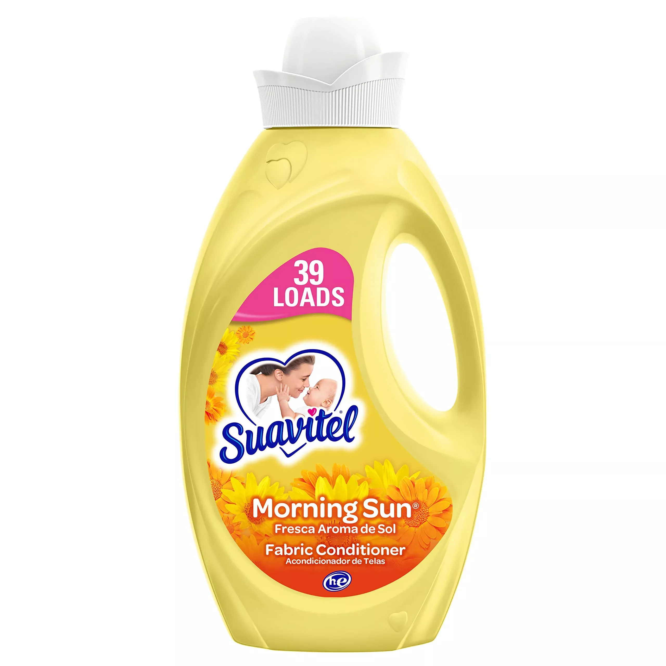 Suavitel Liquid Fabric Softener, Morning Sun, 46 Oz