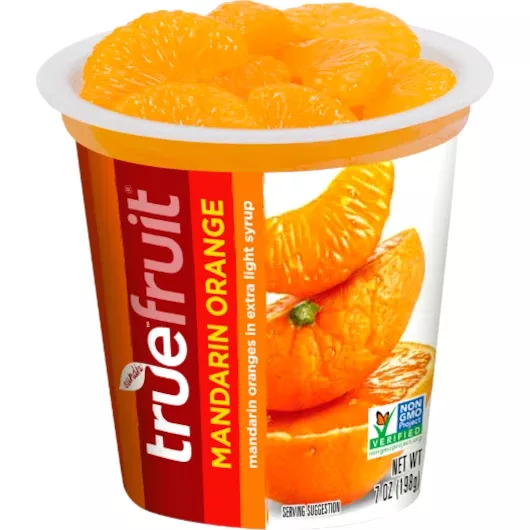 Sundia Corporation Sundia True Fruit Mandarin Orange 7 Ounce Size - 12 Per Case