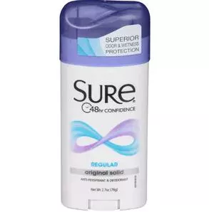 Sure Solid Regular Deodorant 12ct