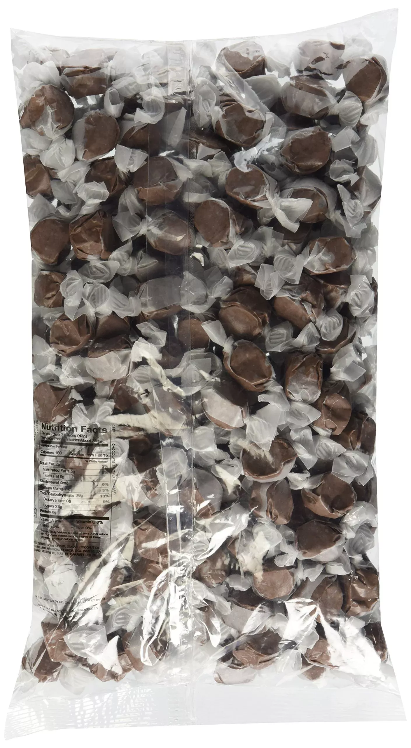 Sweet'S Chocolate Salt Water Taffy, 3 Pound