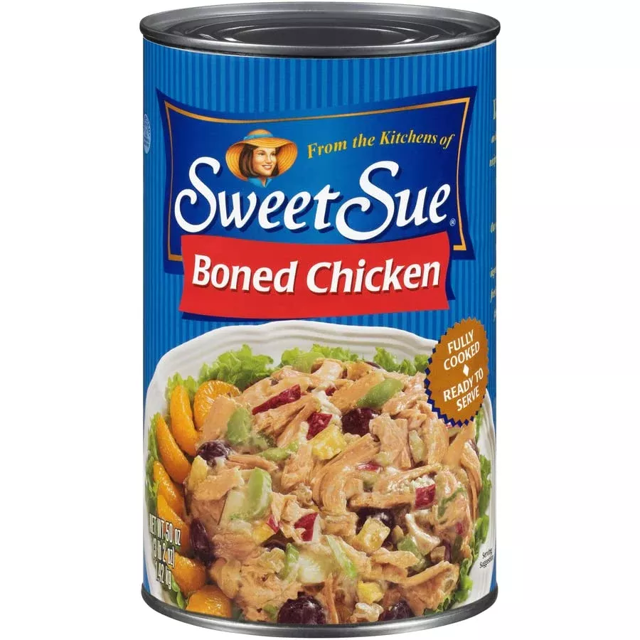 Sweet Sue Chicken Boned, 50-Ounce Packages (Pack Of 6)