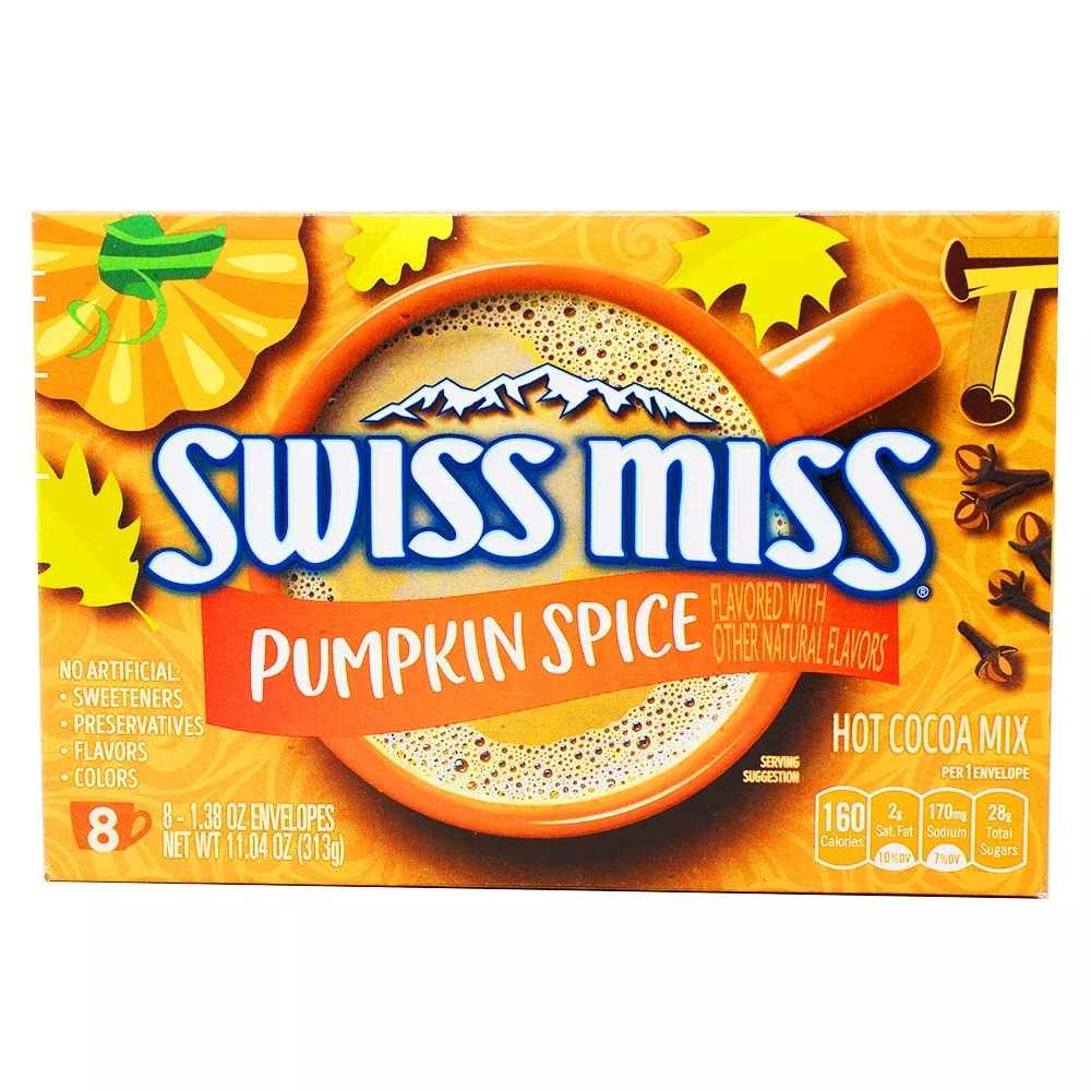 Swiss Miss Hot Cocoa Pumpkin Spice 8pk - 11oz