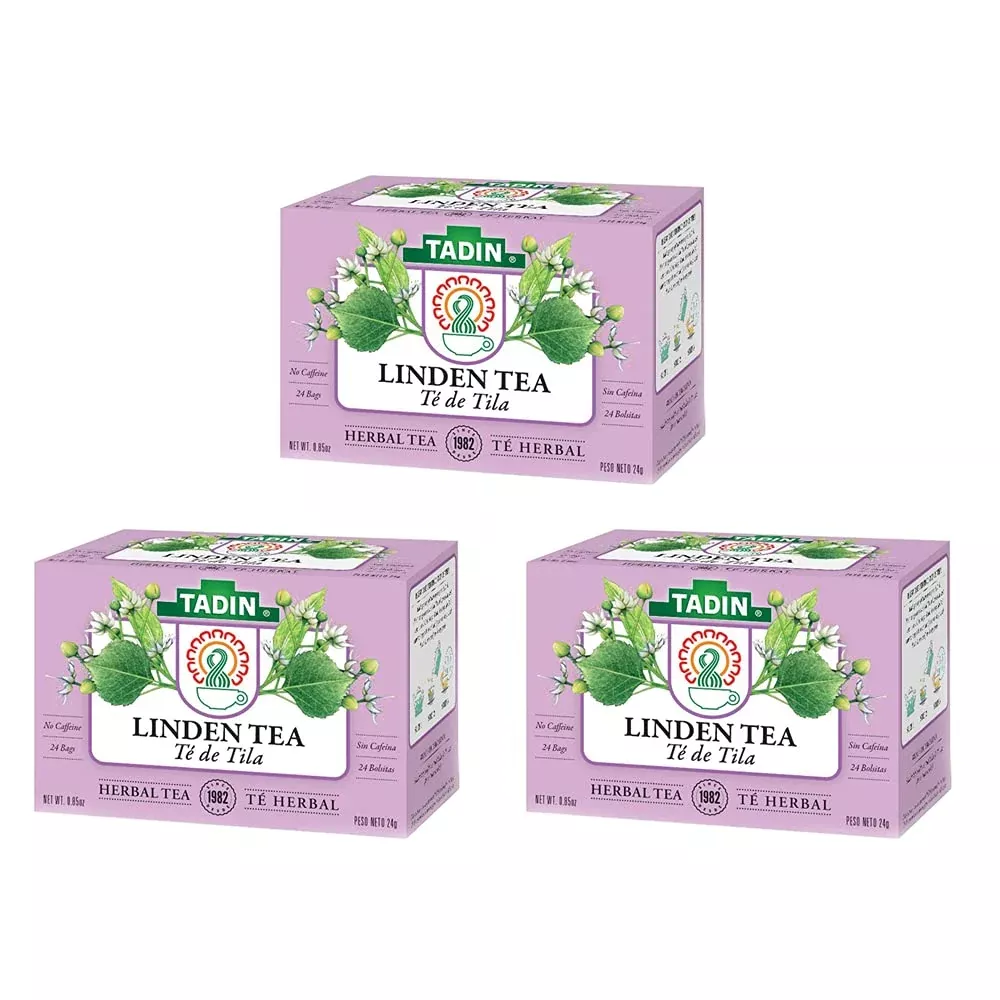 Tadin Tila Herbal Tea, Linden 24 Ea ( Pack Of 3 )