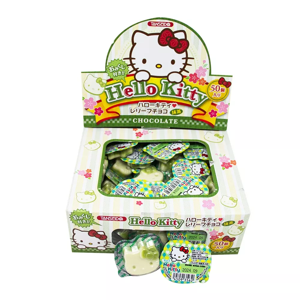 Tanseido Hello Kitty Matcha Chocolate (Japan) - 480g