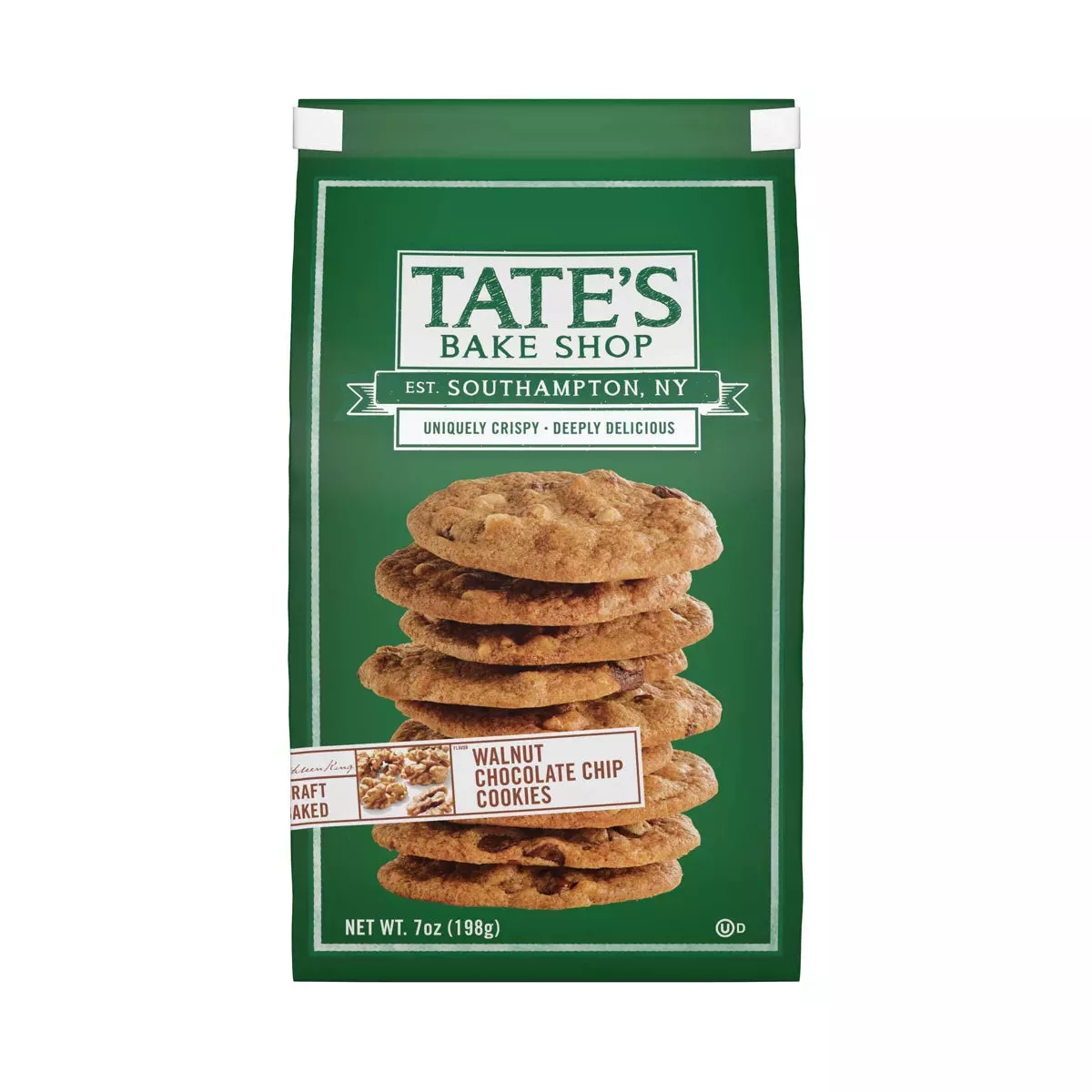 Tate'S Bake Shop Walnut Chocolate Chip Cookies, 7 Oz