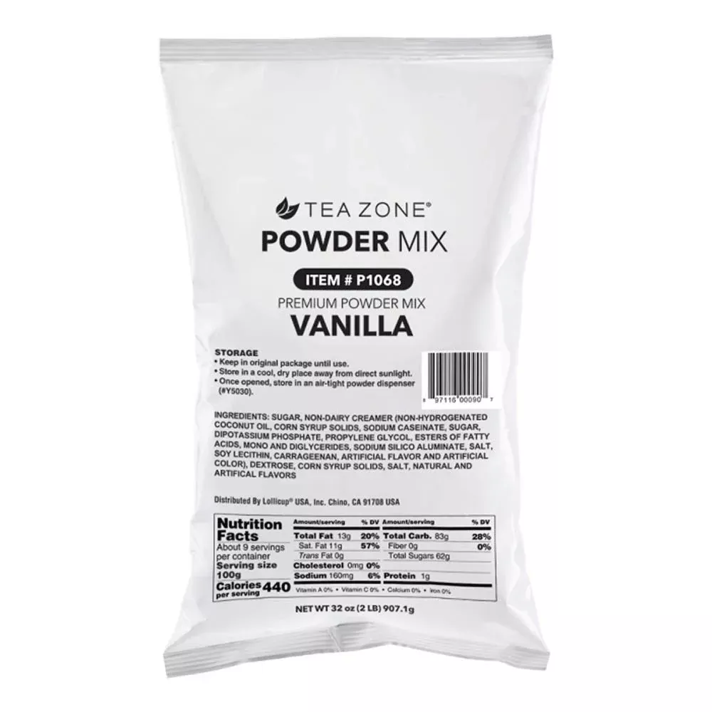 Tea Zone 2 Lbs Vanilla Powder