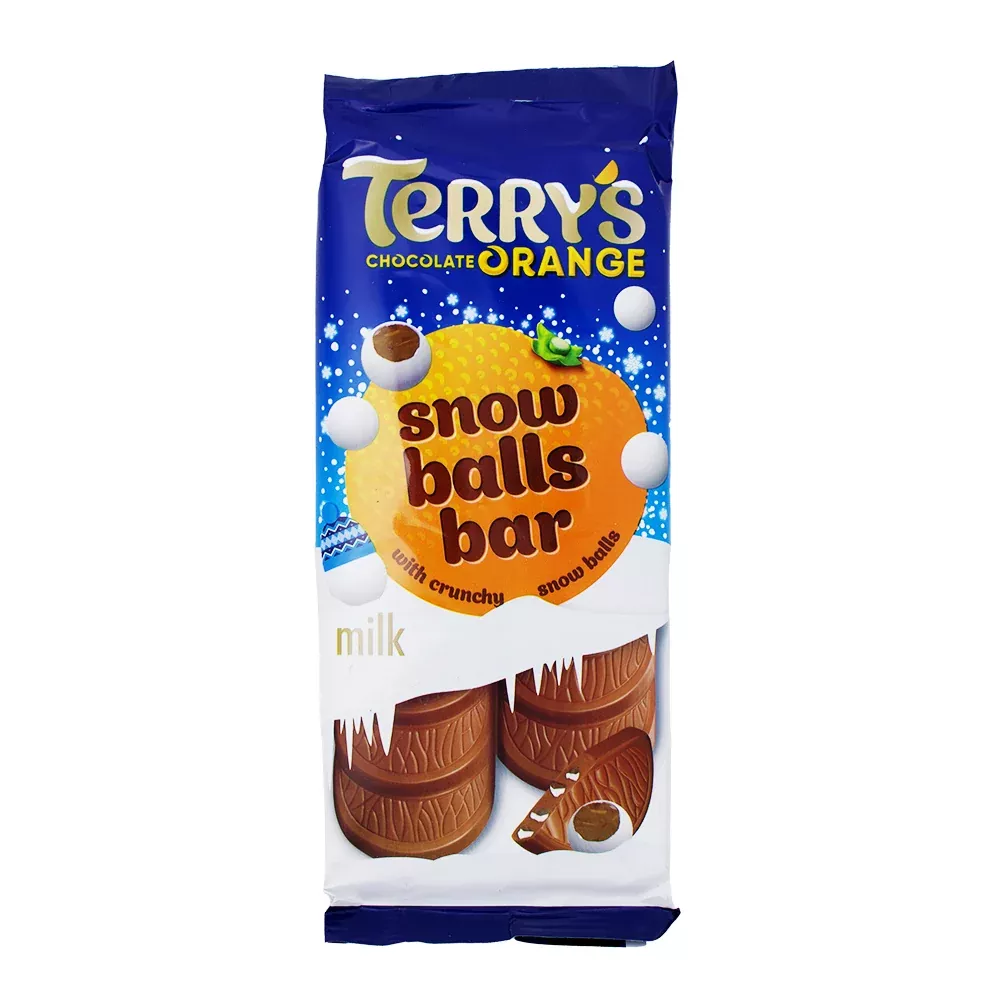 Terry's Chocolate Orange Snowballs Bar - 90g