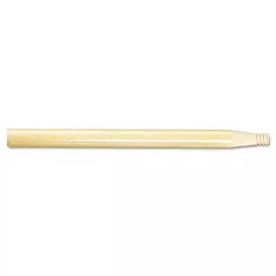 Threaded End Broom Handle, 15/16'' X 60'', Natural Wood