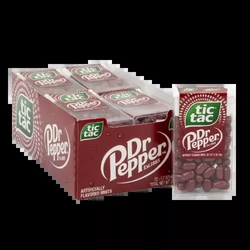 Tic Tac Dr. Pepper Flavored Mints
