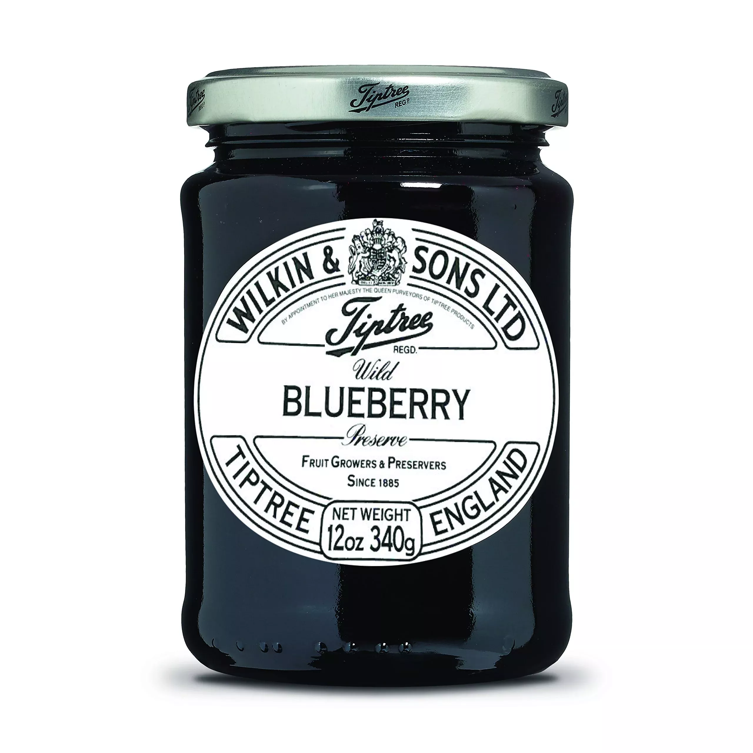 Tiptree Wild Blueberry Preserve, 12 Ounce Jars (Pack Of 2)