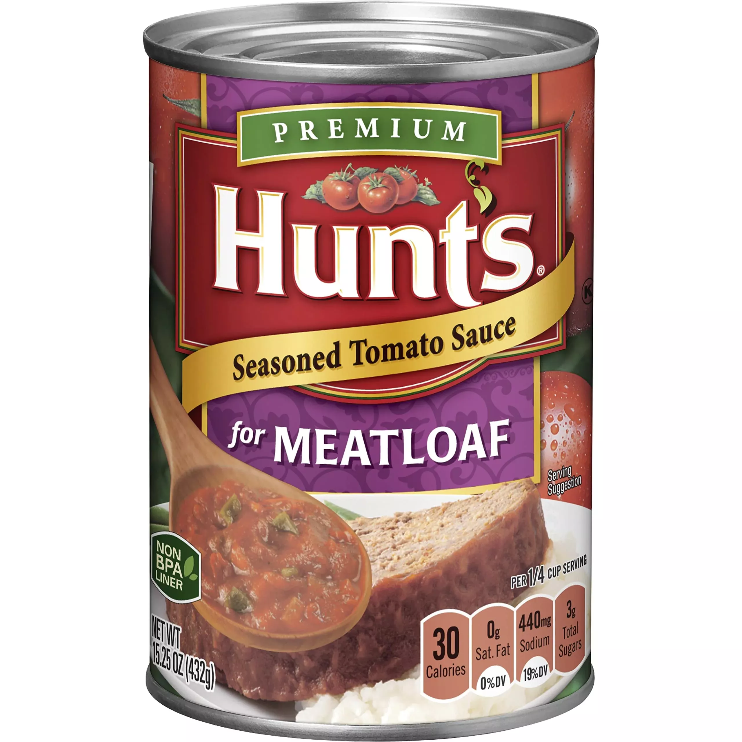 Tomato Sauce For Meatloaf By Hunts 15.25 Oz 12 Pack