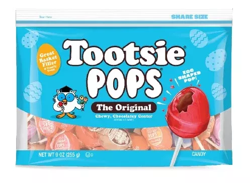 Tootsie Pop Egg Pops Assorted Flavors - 9 oz 21ct