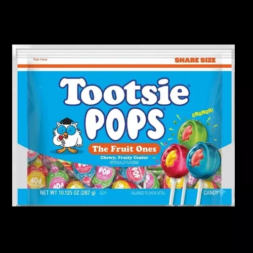 Tootsie Pops The Fruit Ones 10.125 oz. Bag
