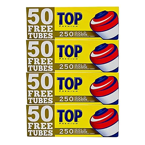 TOP Tube Gold 100mm 4 (Pack of 1)