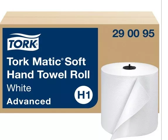 Tork White Roll Paper Towels - 900 ft 6ct