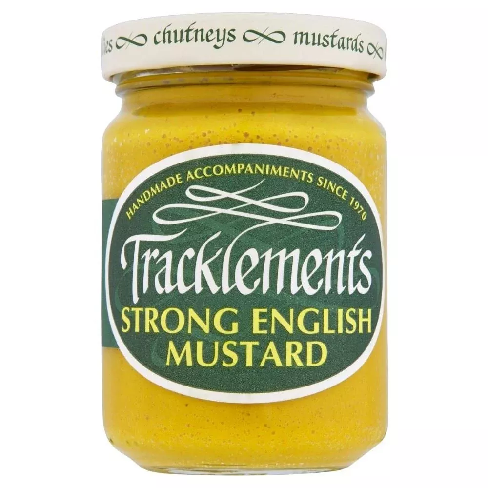 Tracklements Strong English Mustard (140G) - Pack Of 2