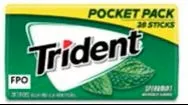 Trident Pocket Pack Spear 28pc Boxes 06ct