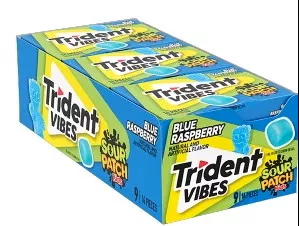 Trident Vibes Blue Raspberry Spk Clutch Boxes 09ct