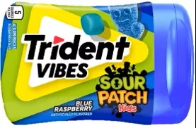 Trident Vibes Spk Blue Raspberry 40pc Boxes Bottles 06ct
