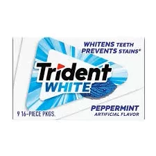 Trident White Pepermint Boxes 09ct