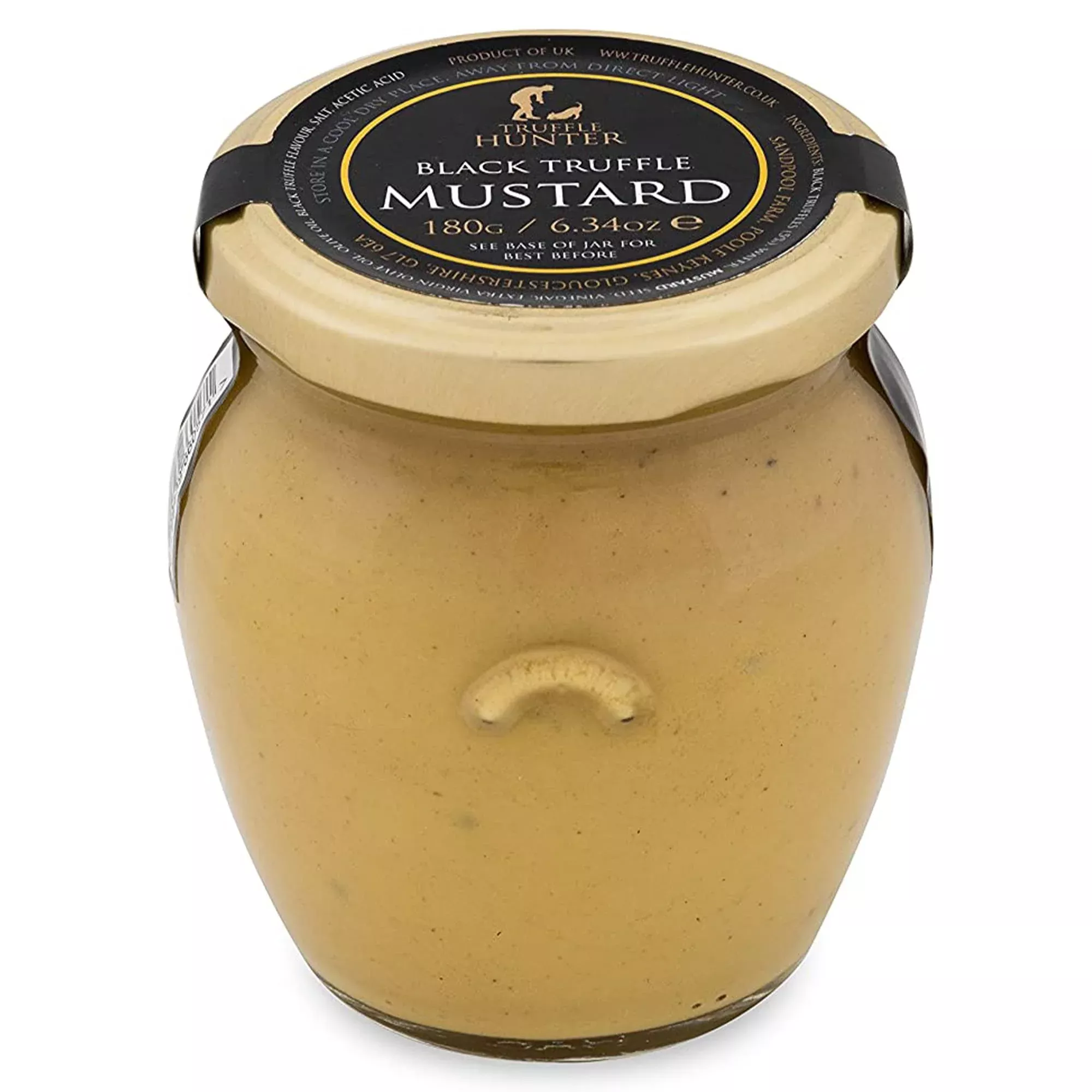 Trufflehunter - Black Truffle Dijon Mustard - 6.34 Oz