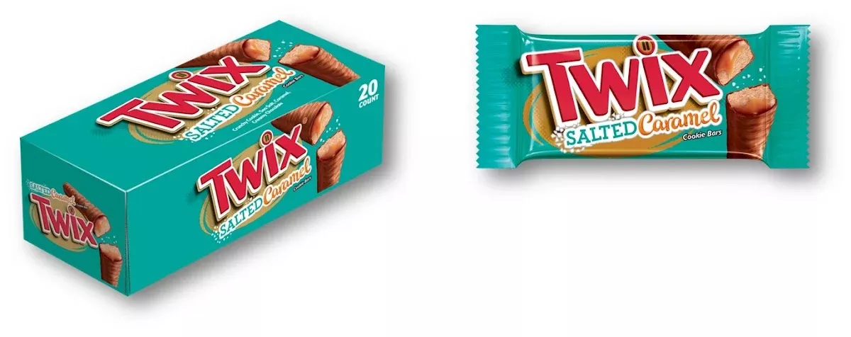 Twix Salted Caramel Chocolate Bar 1.41 oz 20ct