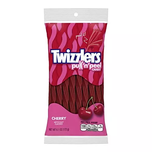 Twizzlers Pull Peel Peg Bag 6 oz Single Bag
