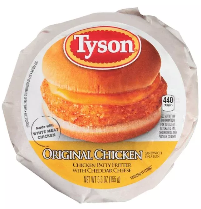 Tyson Southern Chix Sandw