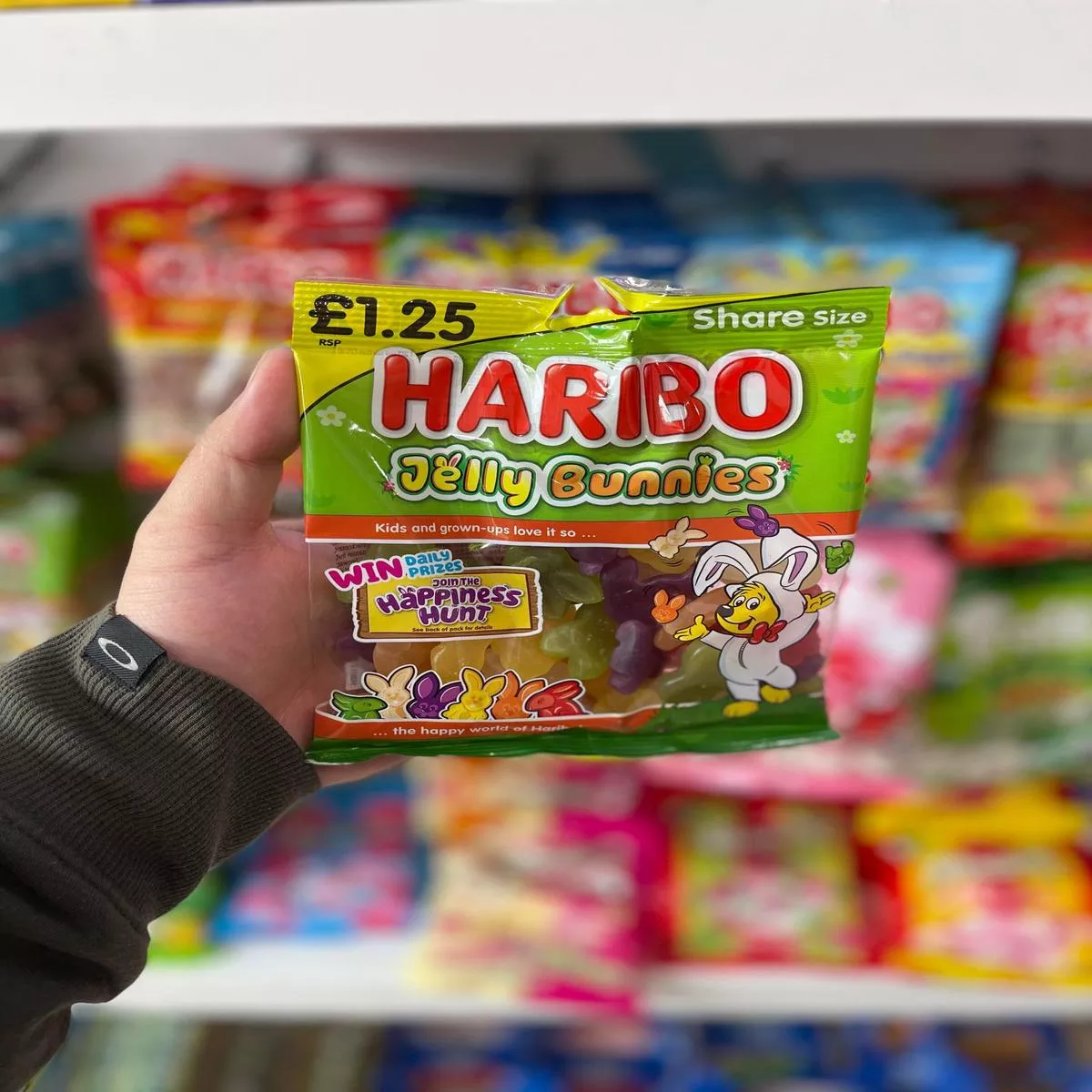 (UK) HARIBO JELLY BUNNIES – 160G