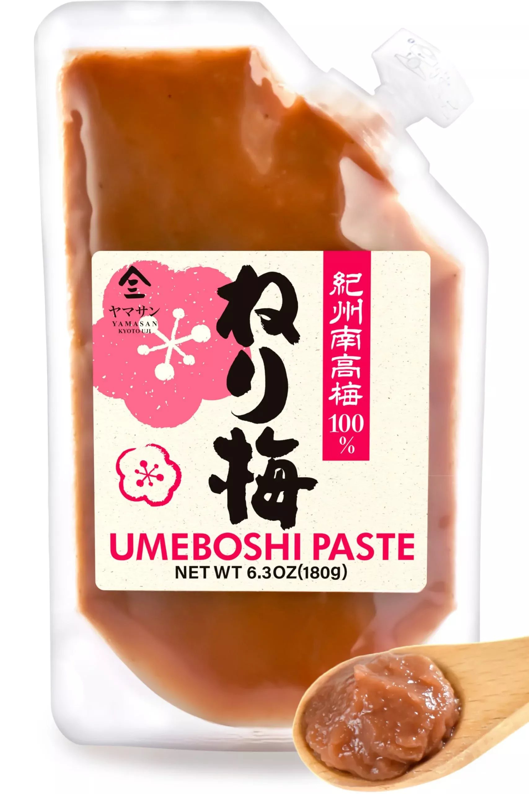 Umeboshi - Japanese Pickled Plums Paste, Using The Premier Brand ''Kishu Nanko-Ume'' 100%, Vegan, Allergen & Additive-Free