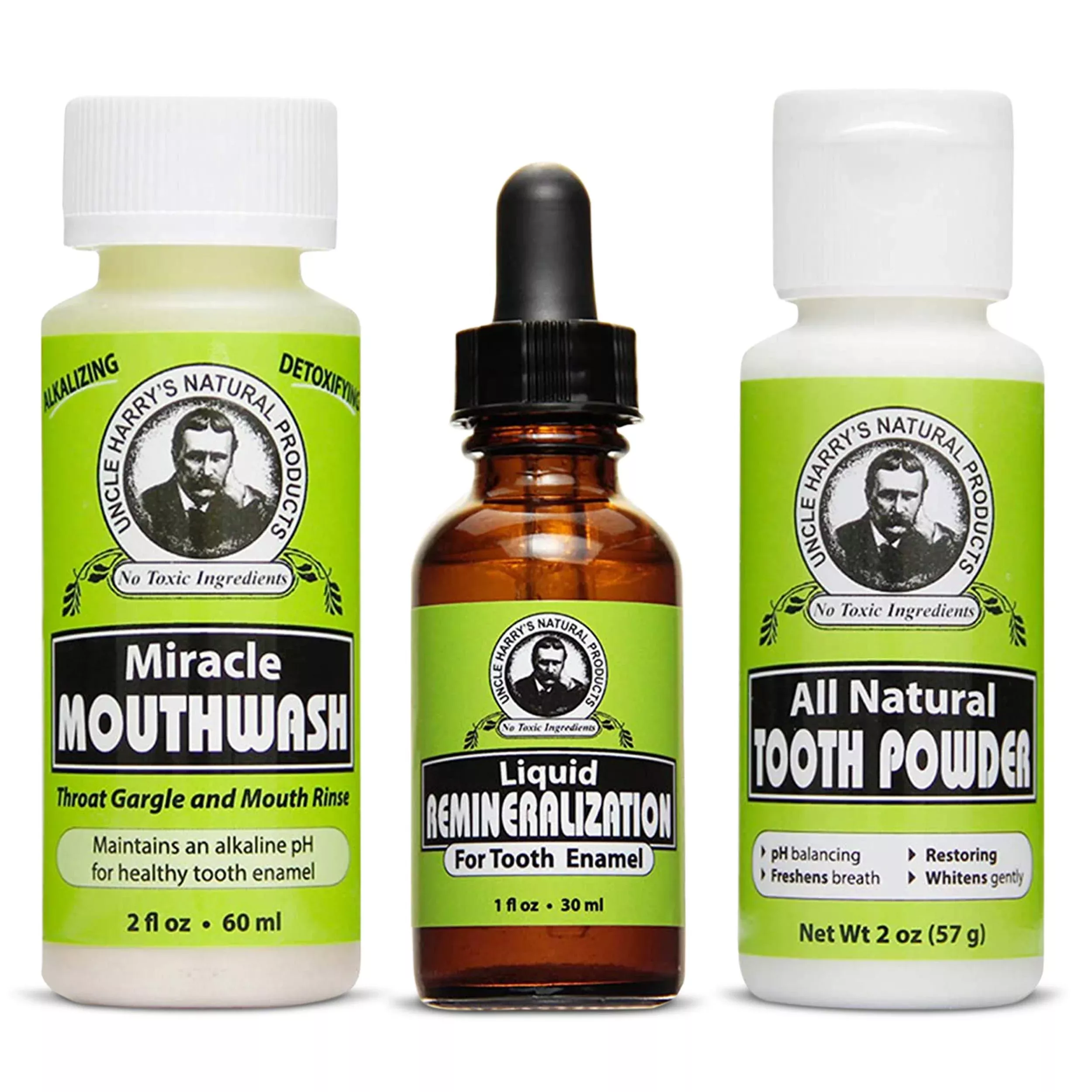 Uncle Harry'S Natural Remineralization Kit For Tooth Enamel & Mineral