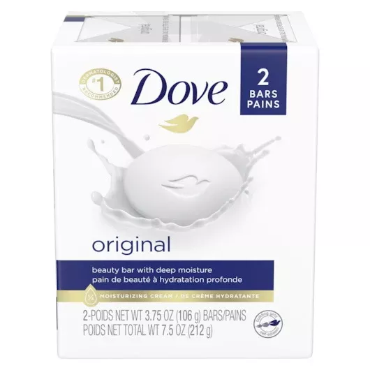 Unilever Retail - Dove Soap Bar Original 12 7.5 Ounce