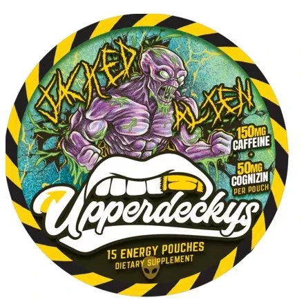 Upper Decky Alien Energy Pouch 150mg Caffeine - 5ct
