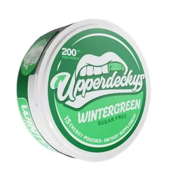 Upper Decky Winter Energy Pouch 200mg Caffeine - 5ct