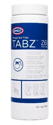 Urnex Tabz Coffee Brewer Cleaning Tablets 120 Count 1 Pack