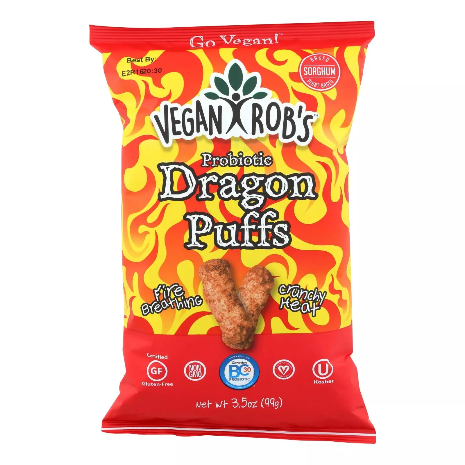 Vegan Rob's - Puffs Dragon - Case of 12 - 3.5 Ounce