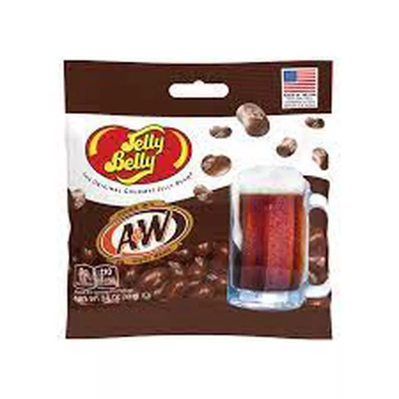 A&W Root Beer Jelly Belly 3.5oz Peg Bag (SNG12)