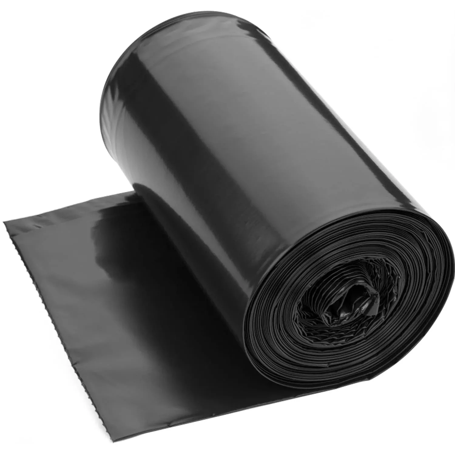 Waikas 8 Gallon Trash Bags, 40 Count, Unscented, Fit Medium Trash Can