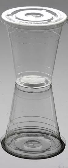 Walco Clear Plastic PET Cups 12/14 oz 1000ct