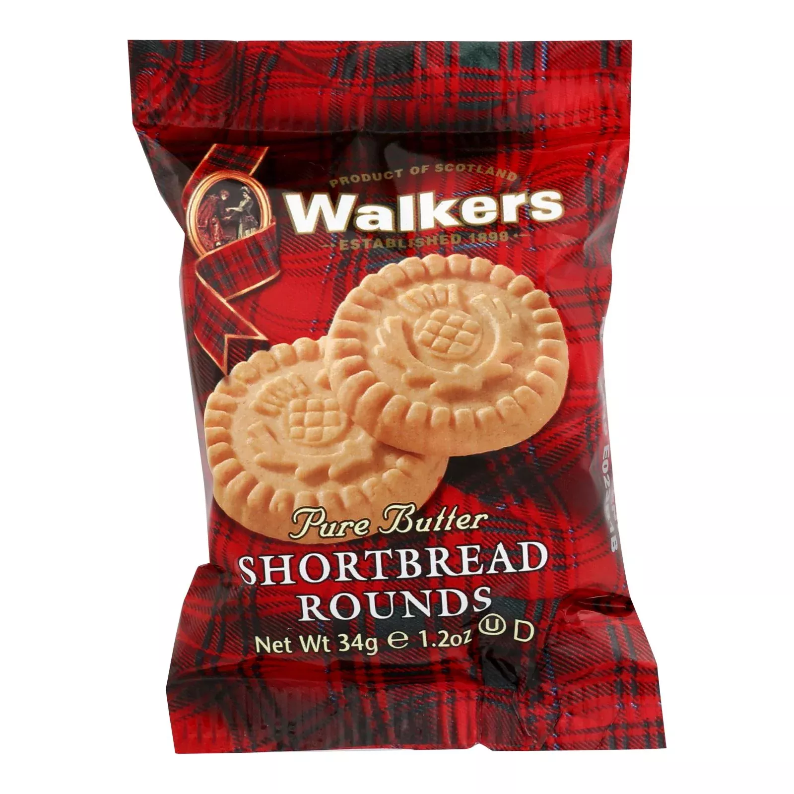 Walkers Shortbread Cookies - Case of 22 - 1.2 Ounce