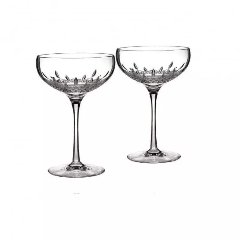 Waterford Lismore Essence Saucer Champagne Set of 2