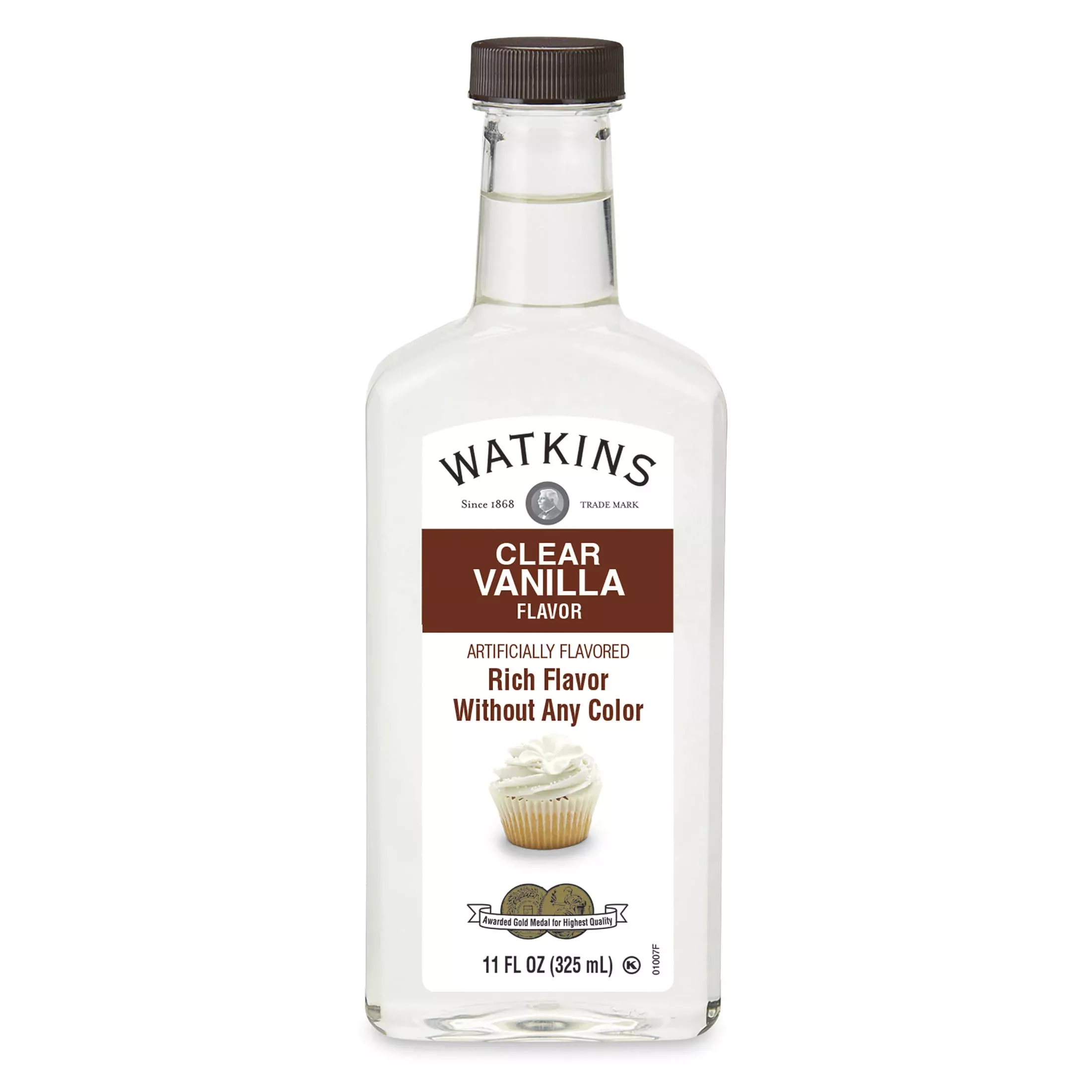 Watkins Clear Vanilla Flavor, 11 Fl. Oz. Bottle, 1 Count (Packaging May Vary)