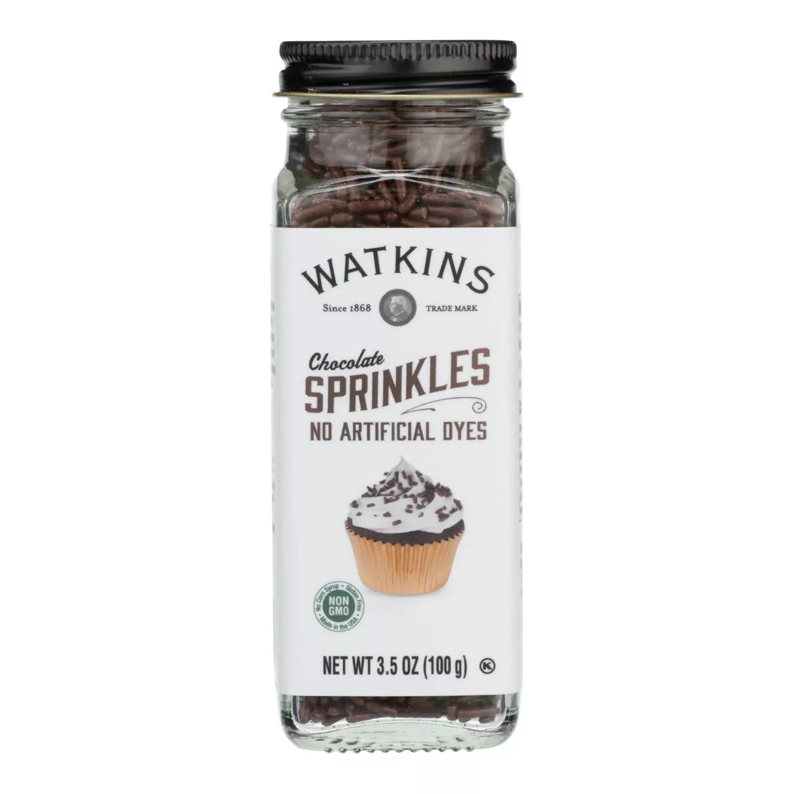 Watkins - Decorating Sprinkle Chocolate - Case of 3-3.5 Ounce