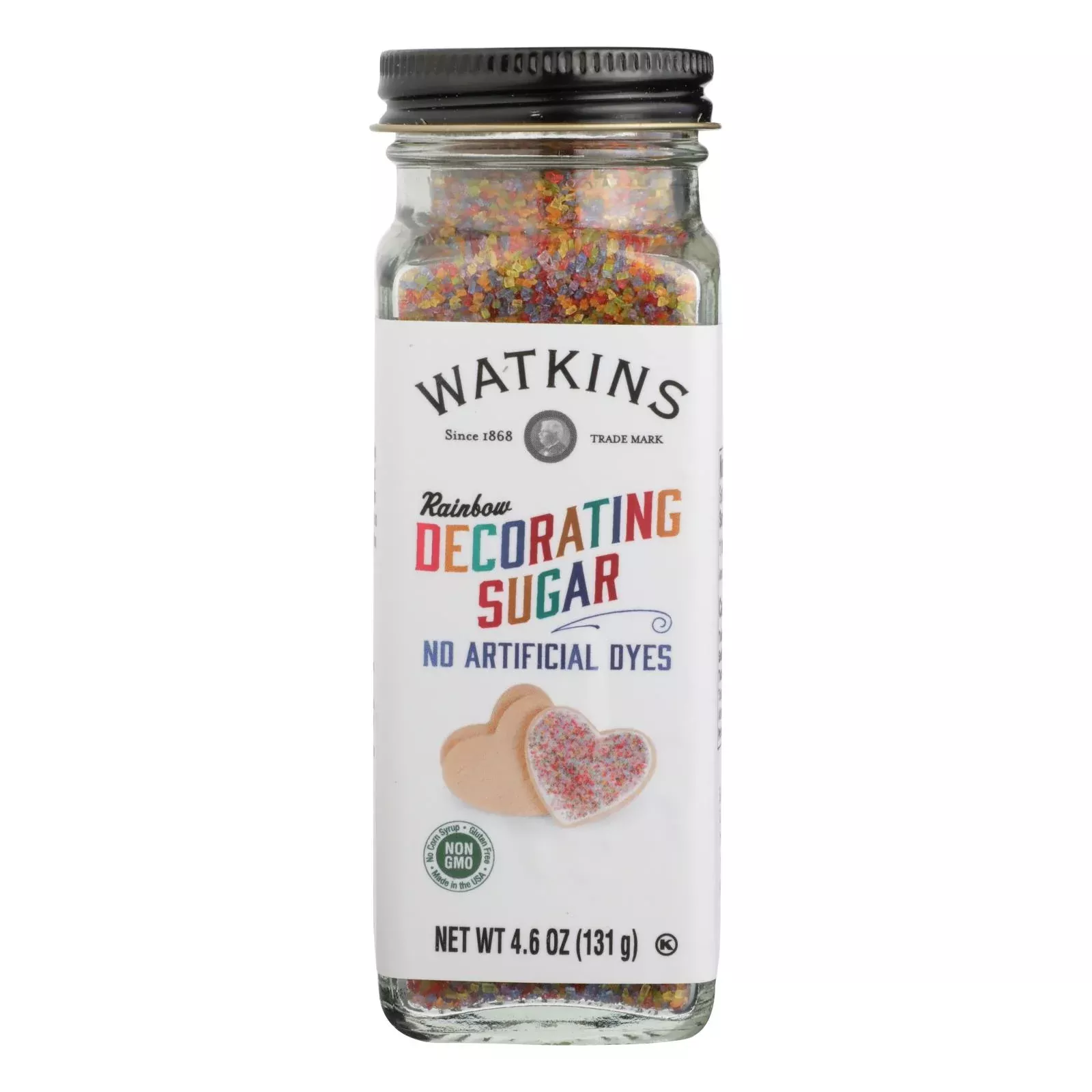 Watkins - Decorating Sugar Rainbow - Case of 3-4.6 Ounce