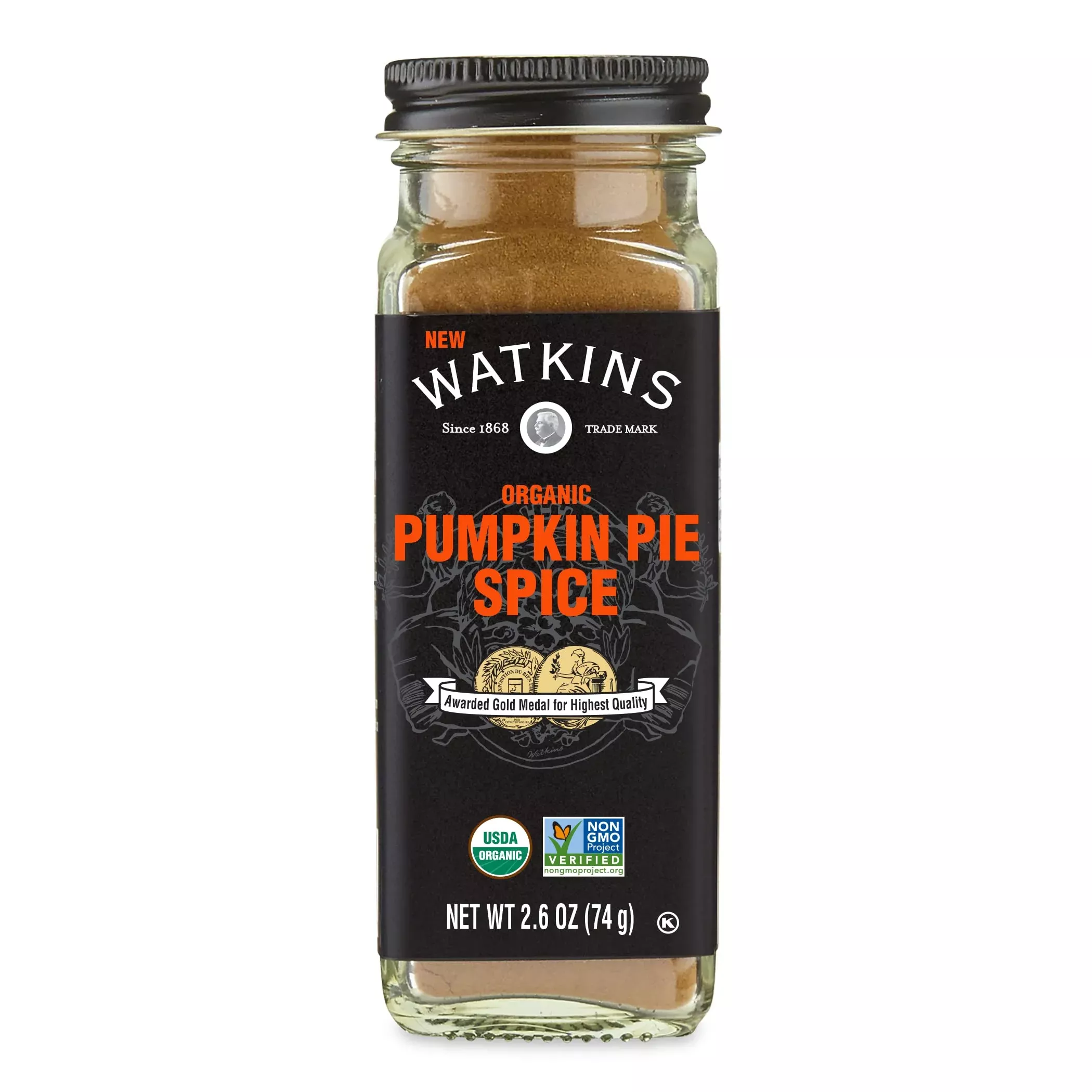 Watkins Organic Pumpkin Pie Spice, 2.6 Oz., 1-Pack